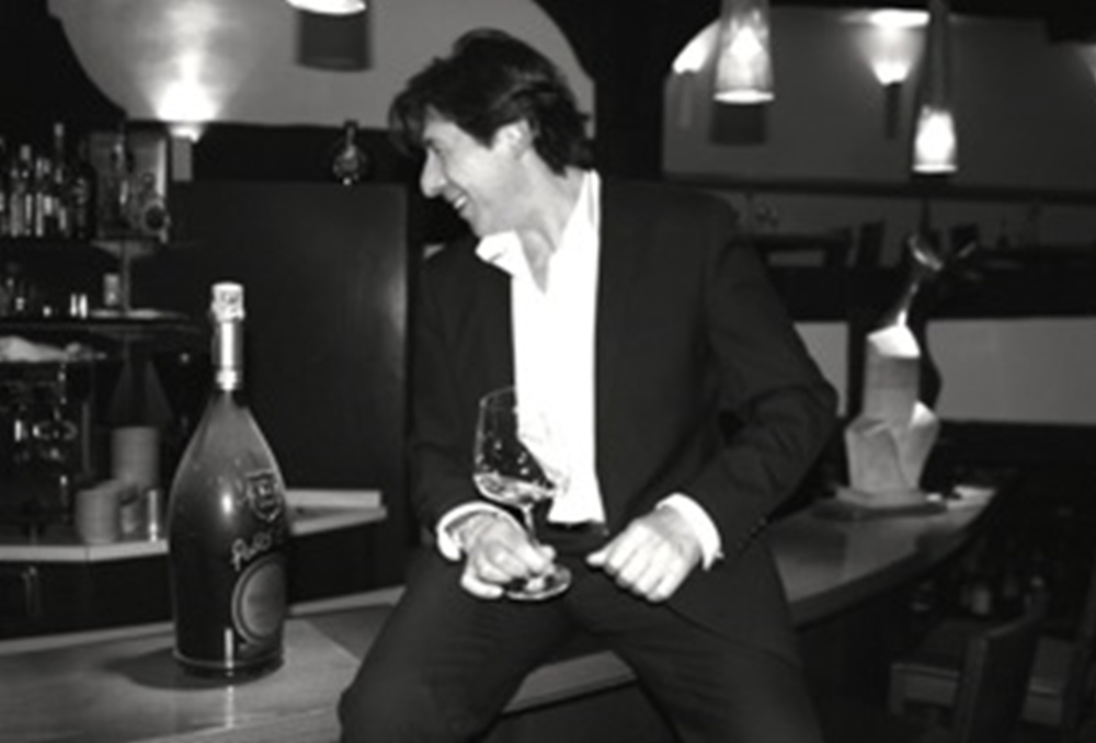 Biagio Tropeano, Gastgeber und Sommelier, in seinem Restaurant